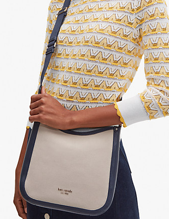 Kate Spade New York Roulette Canvas Medium Messenger Bag