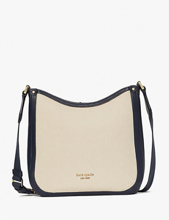 Kate Spade New York Roulette Canvas Medium Messenger Bag